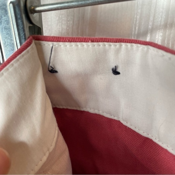 J Crew 5" Classic Chino Short in Seaside Coral 8 - Picture 6 of 9